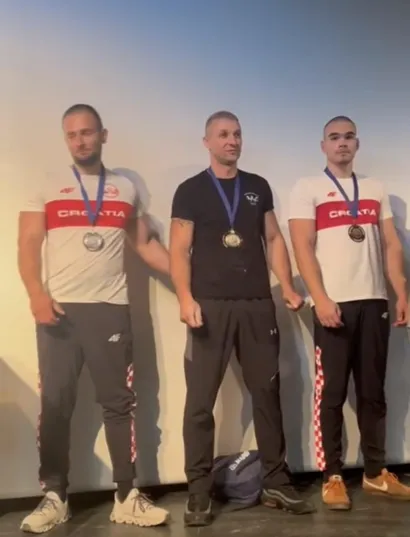 Jasenko se na posljednjem prvenstvu okitio zlatnom medaljom/Foto: Privatni album