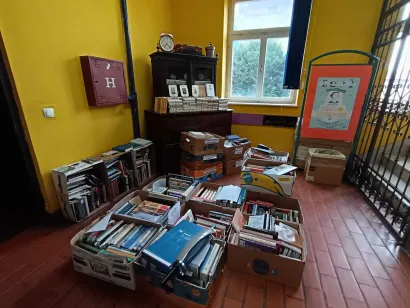 Na Dječjem odjelu je organiziran sajam knjiga/Foto: Slavica Trgovac Martan