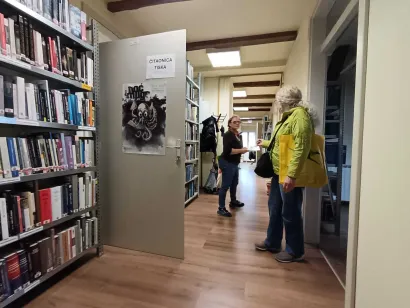 Knjižničari kažu kako su ih u Arhivu prekrasno ugostili/Foto: Slavica Trgovac Martan