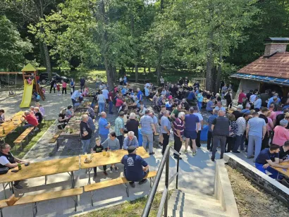 Društvo se okupilo i na Skresovima/Foto: Krugoval Garešnica