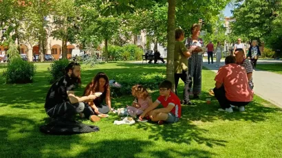 Uživancija na proljetnom suncu/Foto: Slavica Trgovac Martan