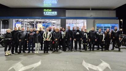 Daruvarski bikeri spremaju Expo, a na Praznik rada odvozili su budnicu za Stelu Novaković i Gorana Bancea/Foto: Goran Bence Legacy