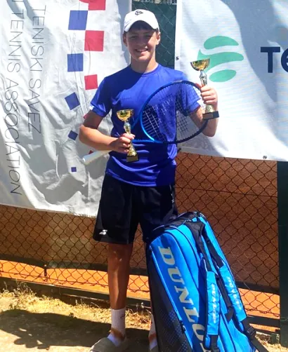 Sjajan Jakov Ogrizek/Foto: Teniski klub Feniks