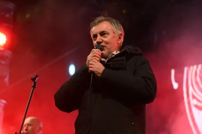 Zagreb, 251123.Trg bana Josipa Jelacica.Humanitarni koncert Zelim zivot u organizaciji Zaklade Ana Rukavina.Na fotografiji: Miroslav Skoro.Foto: Vanesa Pandzic/CROPIX