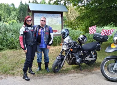Andreja i Marijan strastveni su bikeri/Foto: Privatni album