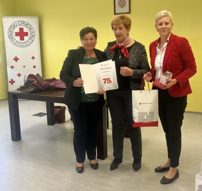 Svečano e bilo i u Bjelovaru/Foto: Crveni križ Bjelovar
