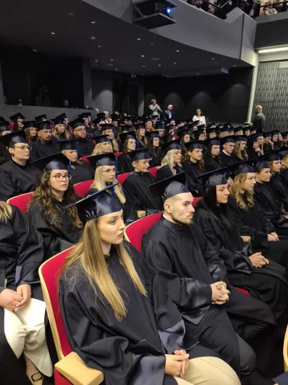 Studenti su konačno primili svoje diplome u ruke/Foto: Veleučilište u Bjelovaru
