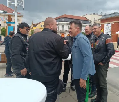 Domaćin Tomislav Gašpar Gašo pozdravlja goste/Foto: Slavica Trgovac Martan