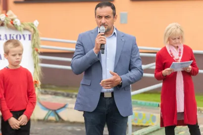 Načelnik općine Tomislav Pavlečić/Foto: OŠ Mate Lovraka Veliki Grđevac