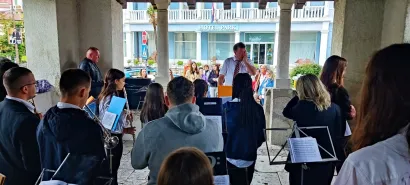 Događaj je bio vrlo emotivan/Foto: Gradski puhački orkestar Daruvar