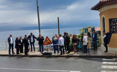 Koncert je održan nekoliko metara od mjesta tragedije koja je šokirala Hrvatsku/Foto: Gradski puhački orkestar Daruvar