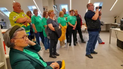 Na otvorenje izložbe stigli su brojni Moslavci/Foto: Udruga Lipa Garešnica