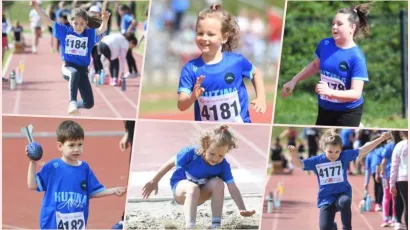Djeca iz Pakraca i Lipika treniraju u Lipiku pod okriljem AK Maratonjare Kutina/Foto: Compas