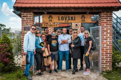 Ribafish sa svojim domaćinima/Foto: Stipe Boščić