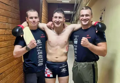 Ian Krajačić, Ivan Kiš i Leon Krajačić/Foto: Privatni album