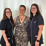 Voditeljica sestrinstva Viktorija Horvat, Profesorica Banu Terzi i glavna sestra Anamarija Šepl/Foto: Privatni album