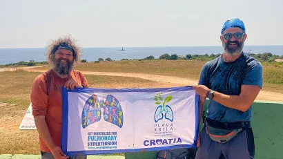 Hod za oboljele od plućne hipertenzije je završio/Foto: Privatni album