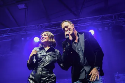 Nina Badrić i Sergej Ćetković/Foto: Lucija Ocko/CROPIX