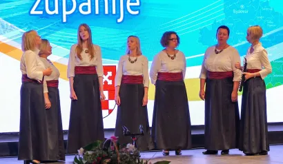 Nastup su održali i članice daruvarske Stentorie/Foto: BBŽ