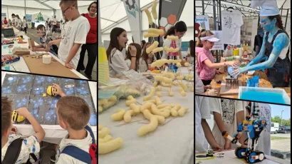 Danas je na gradskoj tržnici u Garešnici održano čak 59 radionica/Foto: Grad Garešnica