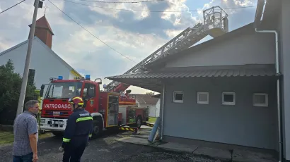 Stradalo je više objekata na području Palešnika/Foto: JVP Garešnica