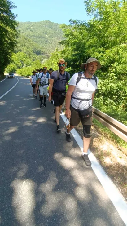Ponovni susret s hodočasnicima iz Okučana/Foto: Privatni album