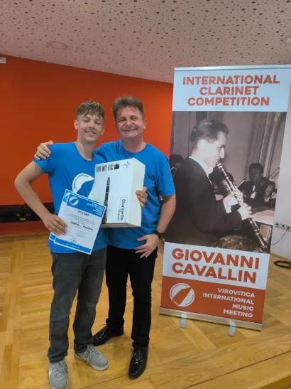 Gabriel je svojom izvedbom oduševio žiri/Foto: Privatni album