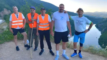 U kanjonu Vrbasa/Foto: Privatni album