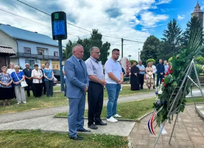 Posebna počast za pale branitelje u Domovinskom ratu/Foto: MojPortal.hr