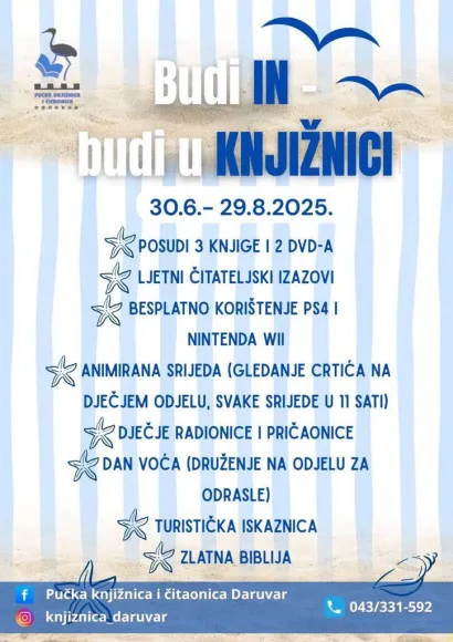 Foto: Pučka knjižnica i čitaonica Daruvar