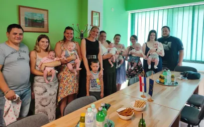 Danas je Općini Dežanovac bilo jako veselo/Foto: Općina Dežanovac