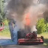 Požar su ugasili vatrogasci iz Garešnice/Foto: Screenshot JVP Garešnica