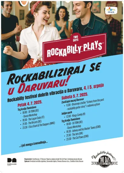 Program ovogodišnjeg Rockabilly festivala u Daruvaru