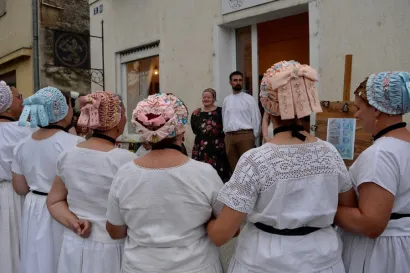 Otvorenje su uveličale čazmanske folklorašice/Foto: Privatni album
