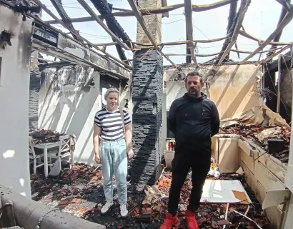 Marina i Stevo nemaju novca za obnovu/Foto: Slavica Trgovac Martan