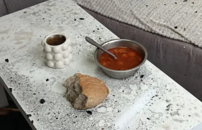 Jučerašnji ručak je osta netaknut/Foto: Slavica Trgovac Martan