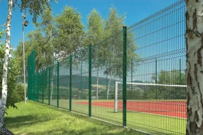Panel ograde koriste se i za ograđivanje sportskih terena/Panel ograda
