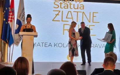 Dodjela nagrade Zlatne ruke/Foto: Privatni album