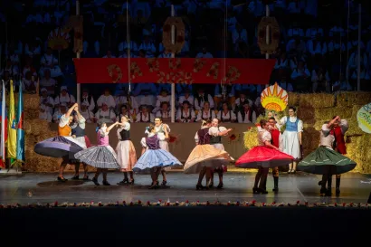 Svečani žetveni program na stadionu Sokol/Foto: Predrag Uskoković/Grad Daruvar