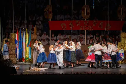 Svečani žetveni program na stadionu Sokol/Foto: Predrag Uskoković/Grad Daruvar