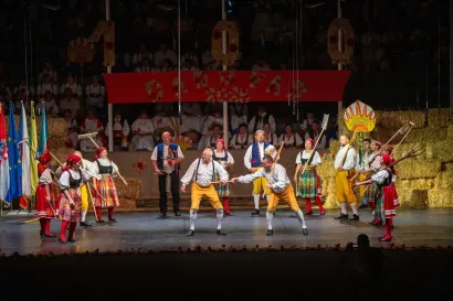Svečani žetveni program na stadionu Sokol/Foto: Predrag Uskoković/Grad Daruvar