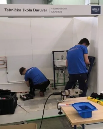 Na natjecanju WorldSkills Croatia/Foto: Privatni album