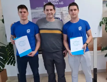 Sebeastian kaže da je puno naučio od svojih nastavnika/Foto: Privatni album