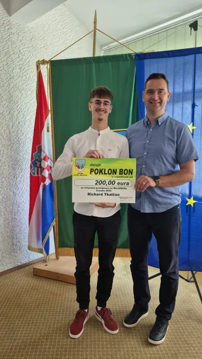 Uspješan u školi je i Richard Tkalčec/Foto: Općina Veliko Trojstvo