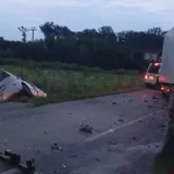 U nesreći su sudjelovali osobno i teretno vozilo/Foto: Čitatelj