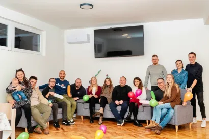 S prijateljima iz Baptističke crkve Daruvar/Foto: Privatni album