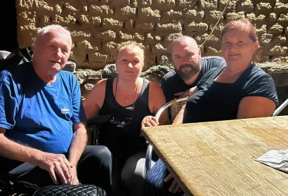 Obitelj u Požegi, ujak Marko i tetke Danica i Lucija/Foto: Privatni album
