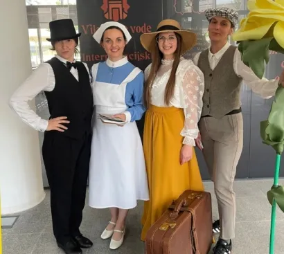 Povijesni likovi vode goste kroz bogatu povijest Lipika/Foto: Vila dobre vode