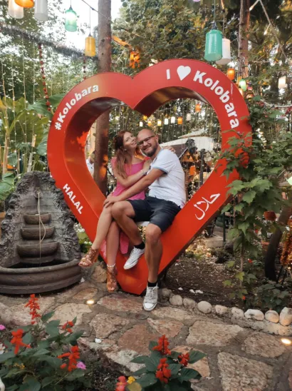 U slobodno vrijeme Dijana i Matteo vole putovati/Foto: Privatni album