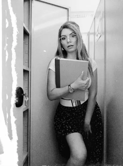 Tijekom dana Bjelovarčanka obavlja administrativne poslove/Foto: Privatni album